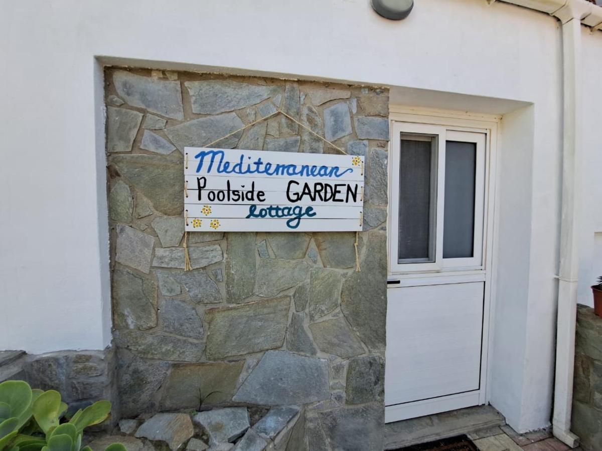 Mediterranean Poolside Garden Cottage Kiti Exterior foto
