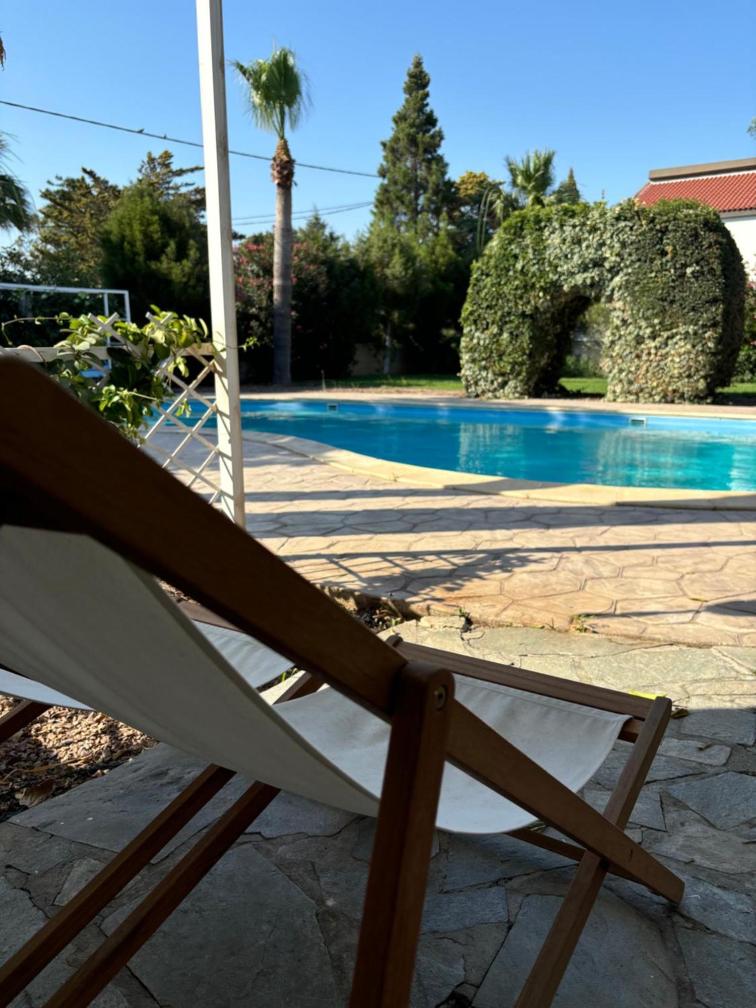 Mediterranean Poolside Garden Cottage Kiti Exterior foto